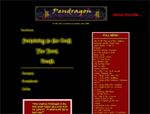 Tablet Screenshot of pendragon343.com